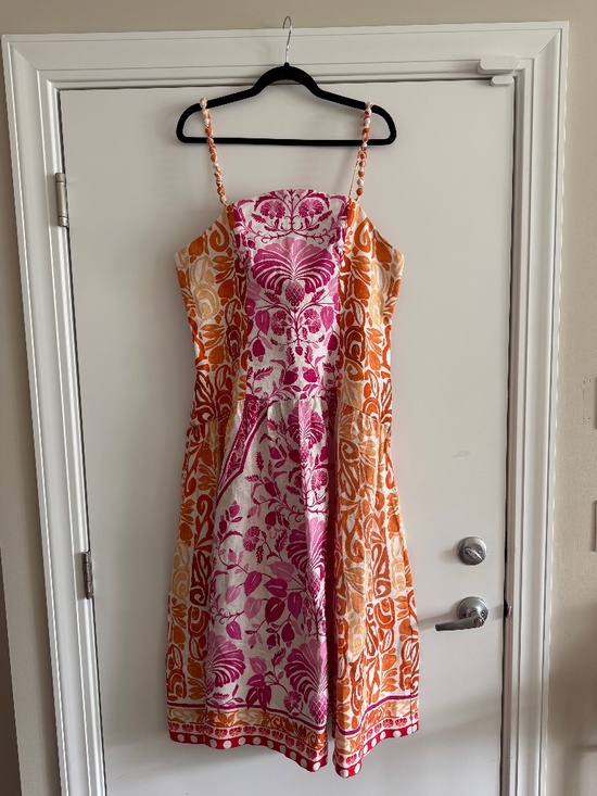 FARM Rio Dresses & Skirts - FARM RIO OFF-WHITE Santorini Midi Dress